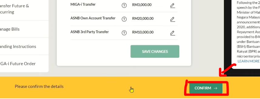 Cara Tukar Limit Transfer Maybank2u Banking Website Portal