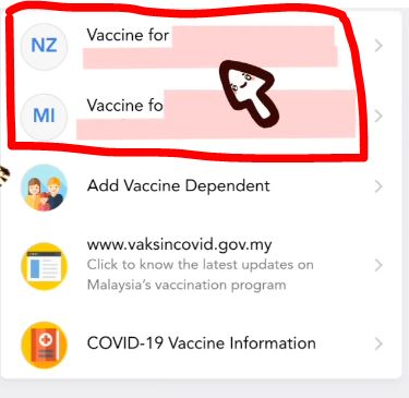 Cara Tukar atau Edit Sijil Vaksinasi MySejahtera Online