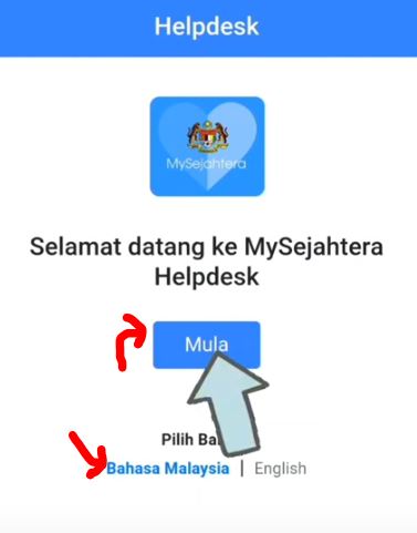 Cara Delete Akaun MySejahtera Diri Sendiri via Apps Online