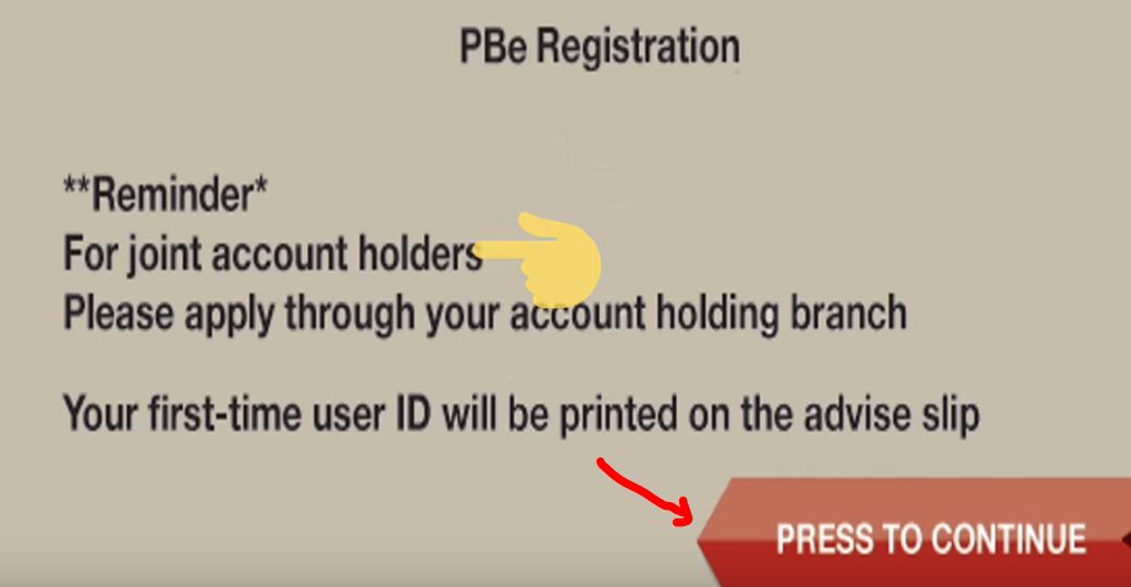 Dapatkan ID Sementara Public Bank guna ATMs Machine