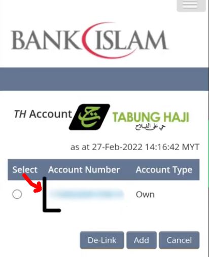 Cara Semak Dividen Tabung Haji via Banking Online Apps
