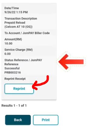 Cara Dapatkan Semula Nombor PIN Reload myBSN