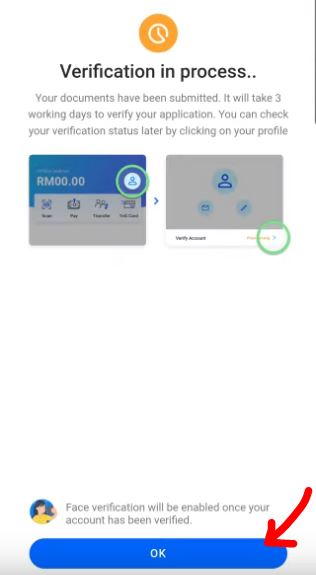 Topup Touch n GO e-Wallet Untuk Bayar Kompoun gunakan Apps Online