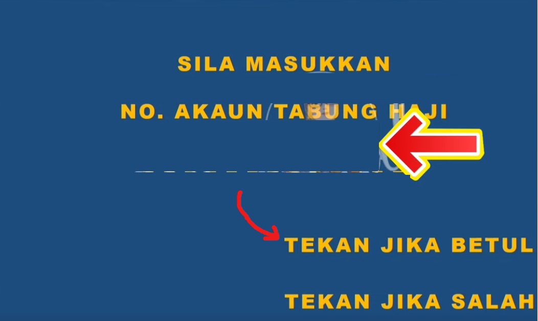 Cara Link Akaun Tabung Haji Bank Rakyat Guna ATM
