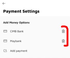 Cara Set Payment Option eWallet Boost via App